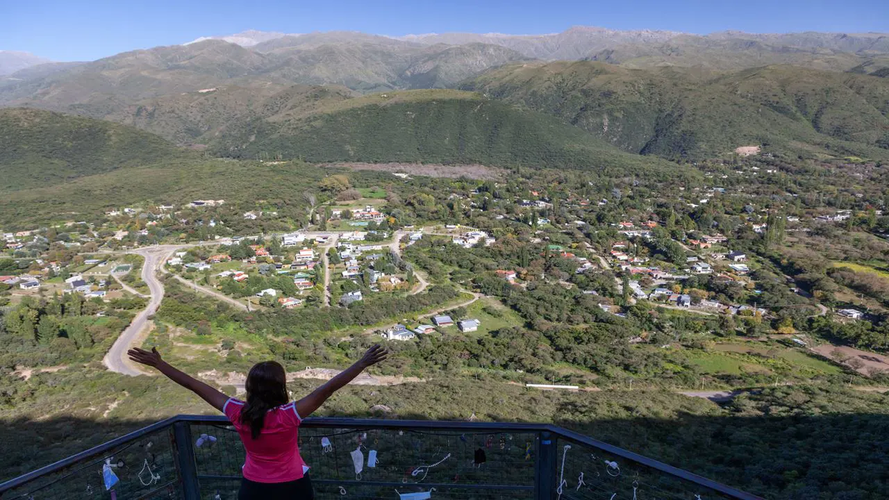 Cuesta del Portezuelo en Catamarca
